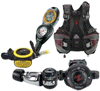 Aqua Lung Essential Package | Titan Regulator, ABS Octo, Pro LT BC, Suunto Zoop Computer Console | Order Aqua Lung scuba diving gear from our online dive equipment store...