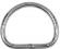 2" D-Ring, Stainless Steel (1/4") Combined with a belt slide (sold separately) the D-ring is the best way to create an attachment point on soft webbing. Made of marine grade 316 stainless steel, our heavy-duty D-rings are designed for saltwater use. | Stainless Steel Technical Diving Hardware