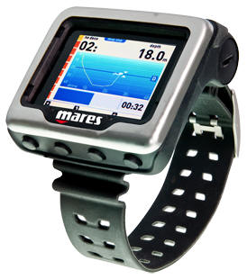 Mares ICON HD Dive Computer | ICON HD is a True full-color display computer. Its screen is made using LCD (Liquid Crystal Display) with TFT (Thin Film Transistor) technology. | Mares Dive Computers