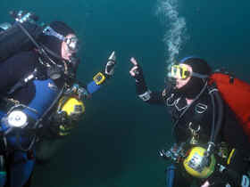 Local Diving | There is nothing quite like the freedom of shore diving. There�s a certain sense of self-reliance and spontaneity when you�re equipped to go amphibian and walk directly from the land into the sea. While boat diving has its appeal, diving from any shore you fancy is its own kind of fun. Get advice from the locals. While some popular shore diving destinations have marked entry points along local beaches, others aren�t so user friendly. Ask at the local dive shop or resort for advice on the best shore diving locations and how best to dive them. | Local diving in Minnesota and Wisconsin
