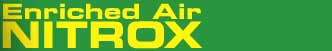The PADI Enriched Air Diver Specialty course is designed to prepare you to dive with EAN.  Enriched Air Nitrox  (also known as EAN, Enriched Air, on Nitrox) is a mixture of nitrogen and oxygen that has a higher percentage of oxygen and a lower percentage of nitrogen than air.  Air is approximately 21% oxygen, while the most commonly used Nitrox mixture is 32% oxygen (also known as NOAA Nitrox I or EAN32). Diving with enriched air rather than standard air can extend your no decompression limits.