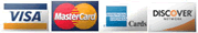 Scuba Center accepts Visa, Master Card, American Express, and Discover credit cards for PADI Professional Instructor Development programs.