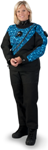 DUI FLX Extreme Drysuit | Made with a Trilaminate material with polyester outer layers (the same material as the top of the FLX50/50) makes it lightweight, durable and supple. DUI designed a completely new overlay to give this suit its own, unique look. Cordura is used on the upper body and on legs for extra durability. To keep this suit as sleek and minimalist as possible, they only use a black DUI military patch to brand the suit.