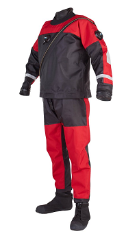 DUI TLS350PS Drysuits | Trilaminate material made of Nylon/Butyl Rubber/Nylon | www.dui-online.com | Order your DUI TSL350 Public Safety drysuits at Scuba Center in Eagan, Minnesota