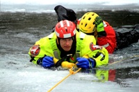 Ice Rescue Suits | This ice rescue suit will meet the demands of fire department and ice rescue personnel nationwide. | Photo: Firstwatch