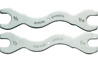 Innovative Scuba Concepts TM0112 Scuba Wrench Set | Sizes include 1/2", 9/16", 5/8" and 11/16" | www.innovativescuba.com