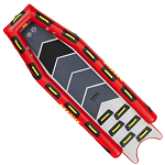 NRS Rescue 115 X-Sled | Rescue professionals are trained to handle even the most unique emergencies and require versatile and adaptable rescue tools to get the job done. The NRS Rescue 115 X-Sled gives rescuers the options needed for swiftwater, ice, low-head dam and floodwater rescues.