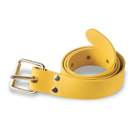 OMER UP-AC2 | Elastic yellow marseillaise belt with stainless steel buckle. Very useful to improve the visibility of the freediver from the surface. | Available online and at Scuba Center in Eagan, Minnesota