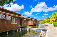 Over-Water Cabana at CoCo View Resort |