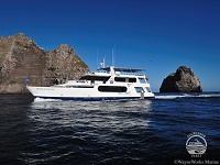 Galapagos Aggressor III liveaboard dive yacht | Scuba Center is proud to be an Authorized Aggressor Fleet Reseller / Agent | Aggressor Fleet crewmembers work tirelessly to make every guest feel at home and every dive the best ever.