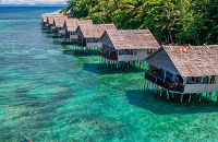 Papua Paradise Resort on Birie, Raja Ampat | Scuba Center Group Trip