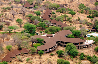 Tarangire Sopa Lodge | Built to blend in with the vastness of its surroundings, Tarangire Sopa Lodge lies hidden among the kopjes, ancient baobab and grasses of the Tarangire National Park - home to the greatest concentration of elephants in Africa. Many can be seen around the lodge, allowing visitors a close encounter.