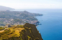 The island of Madeira has a very rugged terrain. | Scuba Center Portugal Dive Trip