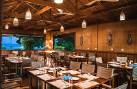 Walindi Plantation Resort Casuarina Restaurant | Scuba Center group dive trip.