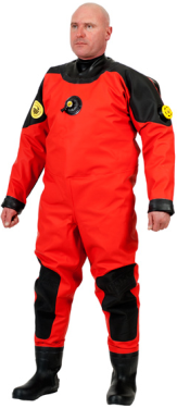Viking HAZTECH Drysuit | Smooth exterior for easy cleaning (Suitable for contaminated water diving operations)