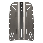 XS Scuba Highland Stainless Steel Backplate | Scuba Center | Minnesota