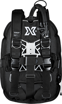 XDEEP Ghost Deluxe | An innovative and lightweight single cylinder backplate and harness system.